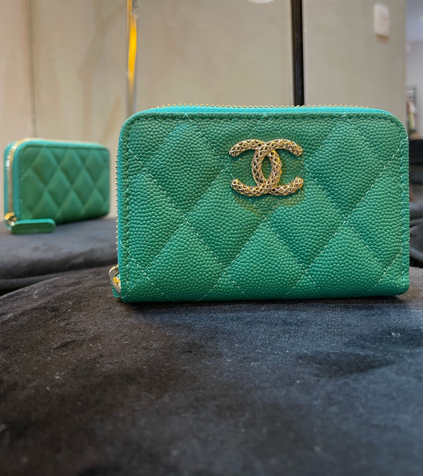Cartera verde